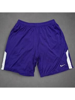 Nike Dri-FIT Purple Mesh Basketball Shorts Size Large